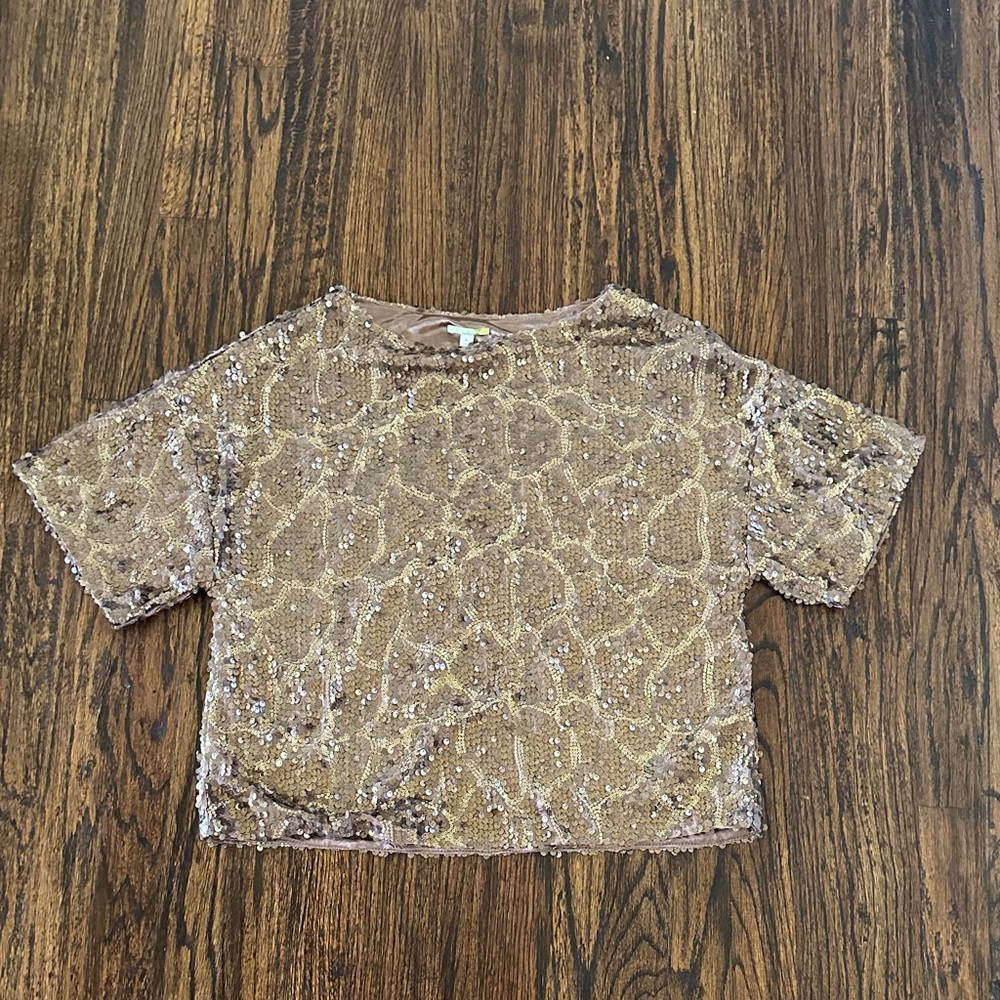 Gianni Bini Sequin Embellished Top